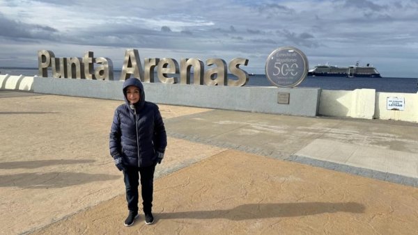 "¡Qué maravillosos lugares!": "La Chilindrina" sorprende con visita a Punta Arenas
