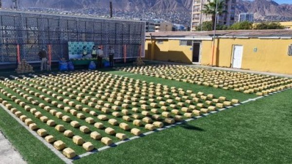 Incautan una tonelada de droga avaluada en más de seis mil millones de pesos
