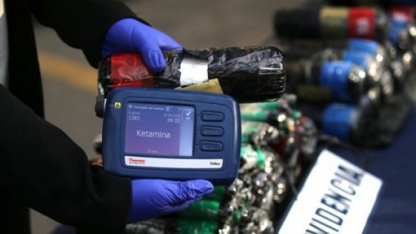 PDI realiza histórica incautación de ketamina en Chile
