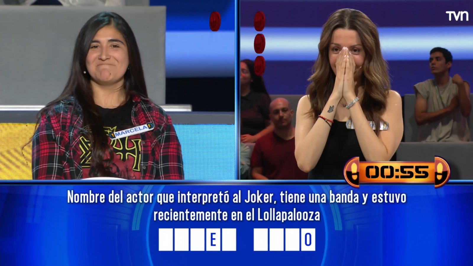 <p>"¡No lo puedo creer!": La pregunta que hizo caer a la primera líder de la noche</p>
