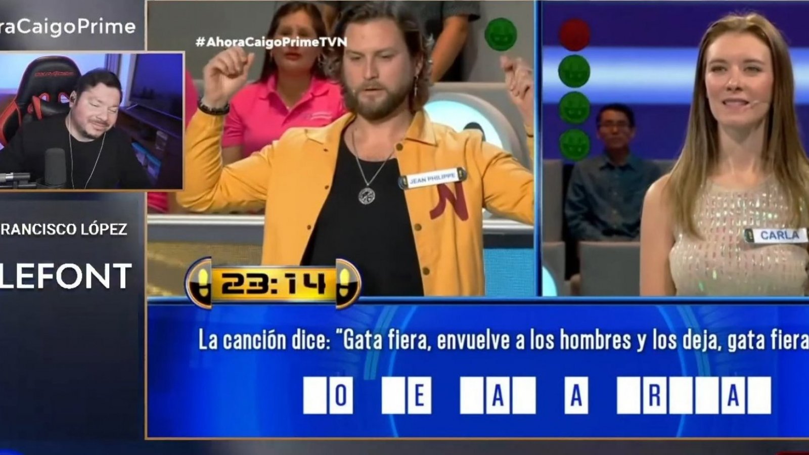 ¡Gata fiera! La canción que no supieron completar en "Ahora Caigo Prime"
