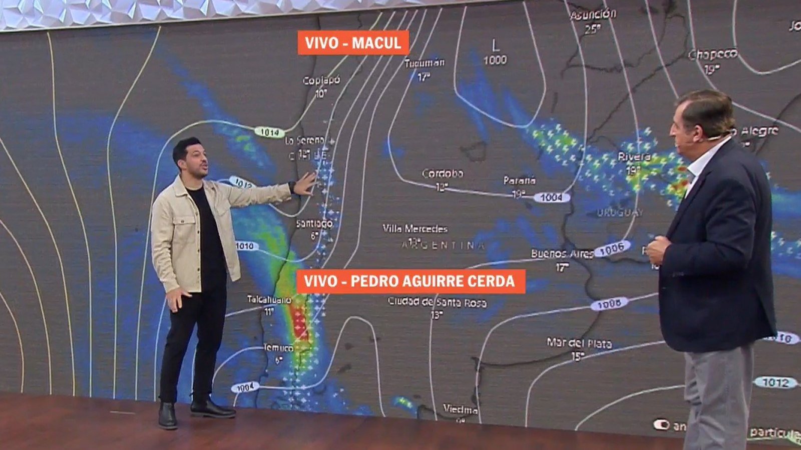 ¿A qué hora caería nieve este martes?
