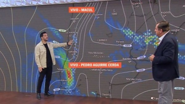 ¿A qué hora caería nieve este martes?
