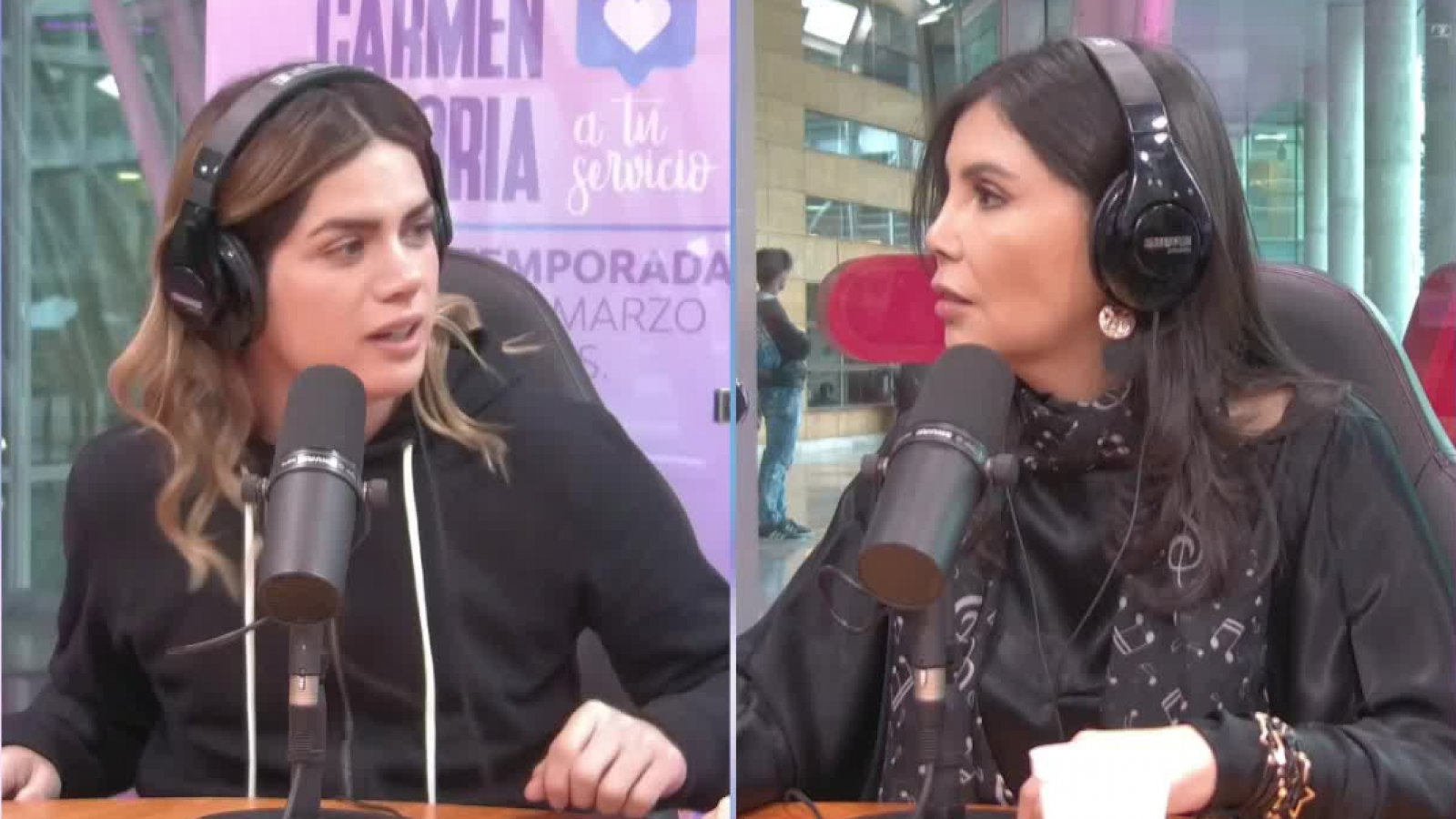 ¿Cómo llegó Pamela Lagos al programa "Carmen Gloria a tu servicio"?
