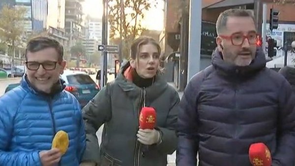 "¿Me estai hue...?": El gran susto que vivimos en el "Buenos Días a Todos"
