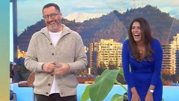 La pícara advertencia de Eduardo Fuentes que sacó risas en el "Buenos Días a Todos"
