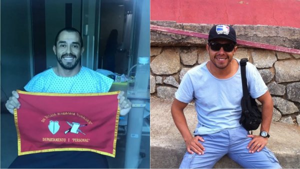 Militar con cáncer terminal llegó a Chile: "Quería despedirse antes de partir"
