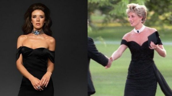 ¡ICÓNICA! Carla Jara sorprende con guiño a la Princesa Diana y su vestido de la venganza
