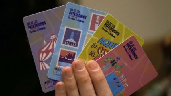 Presentan tarjeta Bip conmemorativa por los 25 años del Día de los Patrimonios
