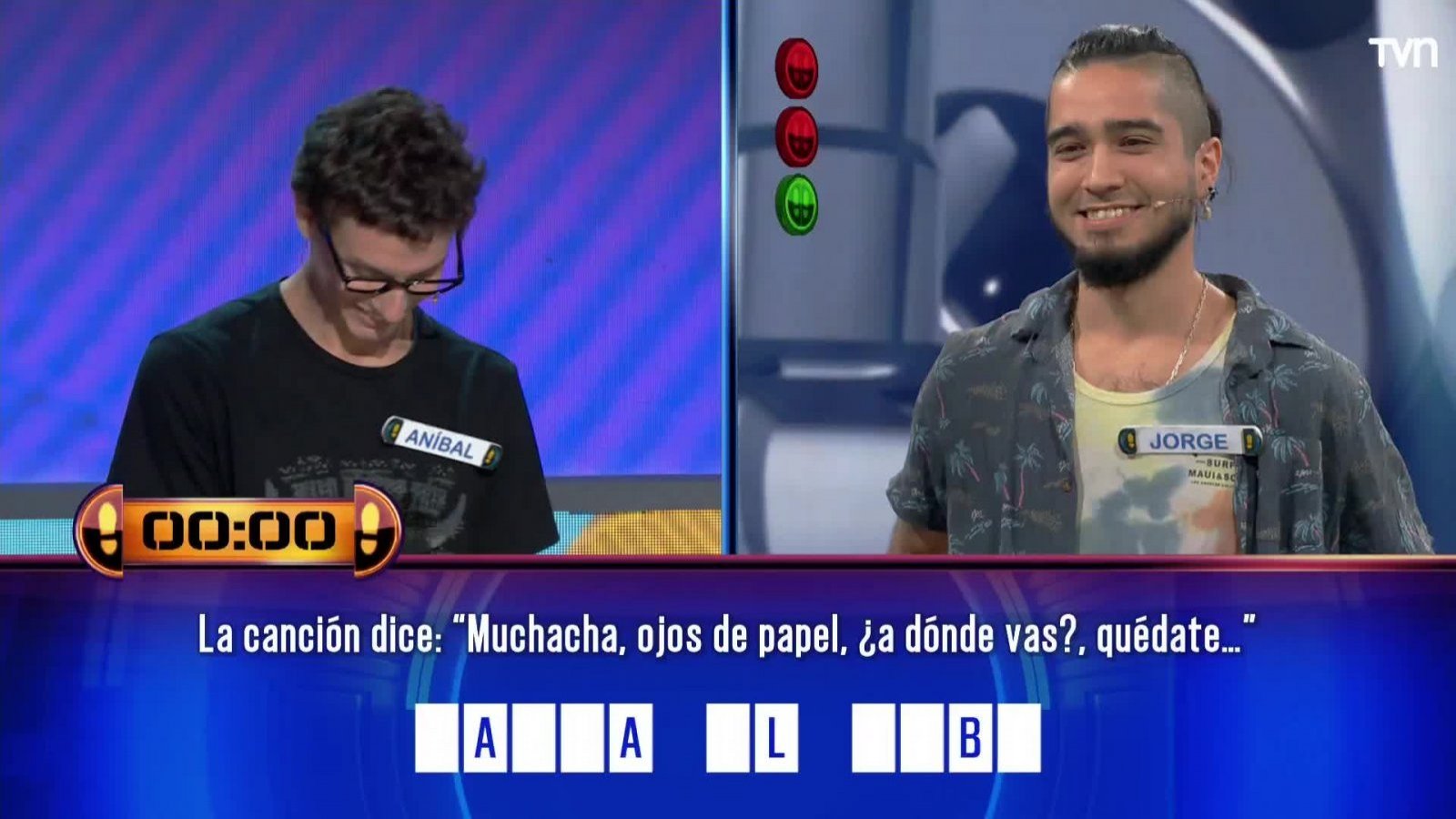 "Muchacha, ojos de papel...": con esta pregunta perdió Aníbal

