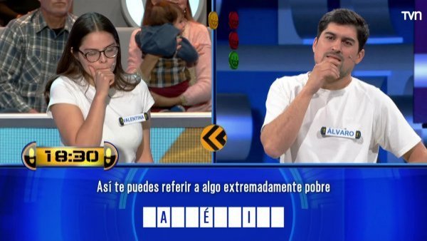 ¿Era difícil?: La palabra que no pudo recordar Valentina y que la hizo caer
