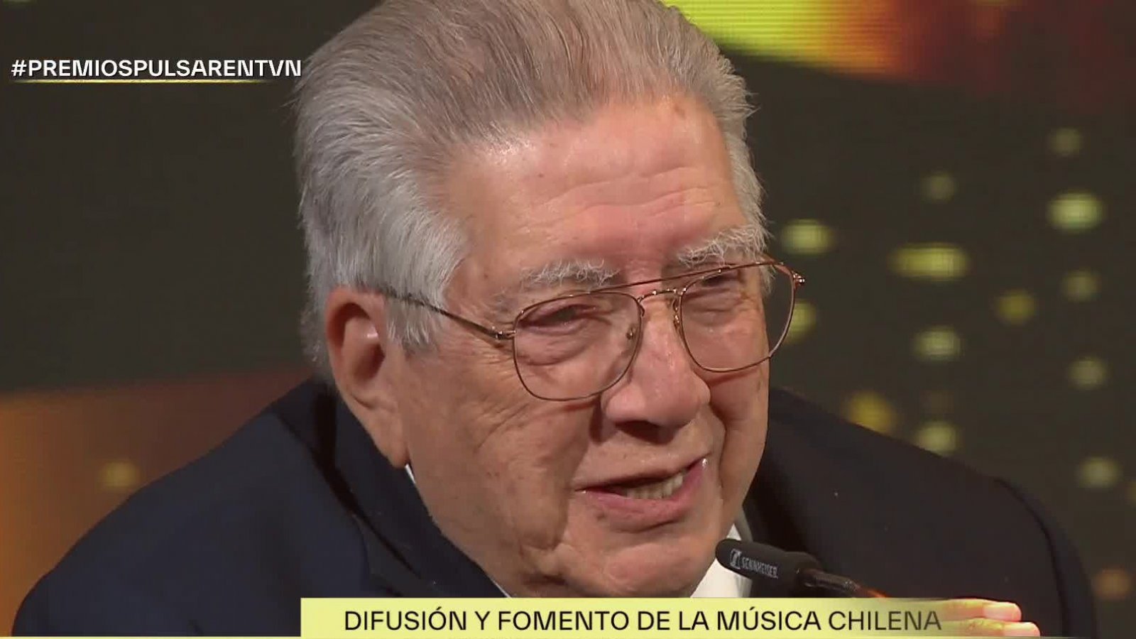Valentín Trujillo en los Premios Pulsar: "Me alegro de haber vivido 91 años"
