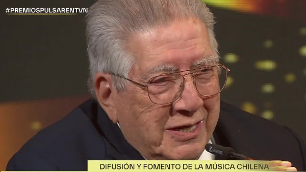 Valentín Trujillo en los Premios Pulsar: "Me alegro de haber vivido 91 años"

