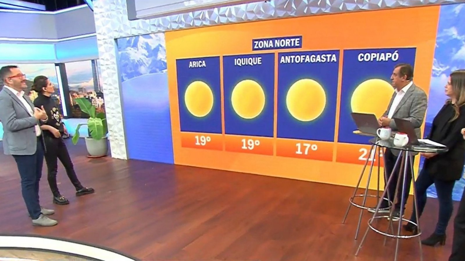 Revisa el informe del tiempo del "Buenos Días a Todos"
