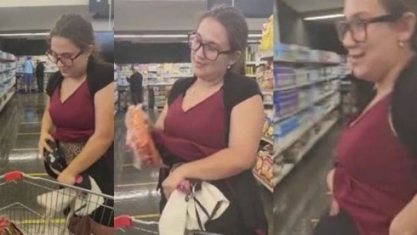 Insólito robo: se hizo pasar por embarazada y "dio a luz" a varios productos del supermercado
