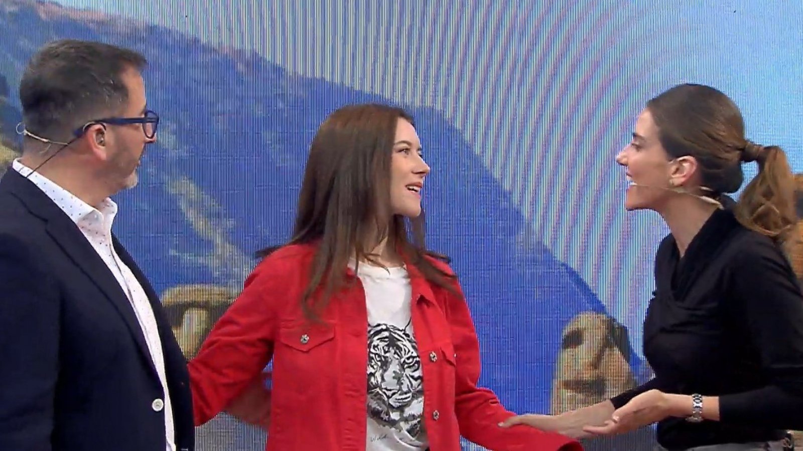 "¡Estoy muy contenta!": Así fue la llegada de Carla Jara al "Buenos Días a Todos"
