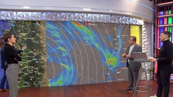 Primer día de temporal en la zona sur: Iván Torres nos explica lo que se viene con las lluvias
