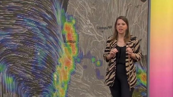 La proyección del sistema frontal: ¿Qué se viene para esta tarde?
