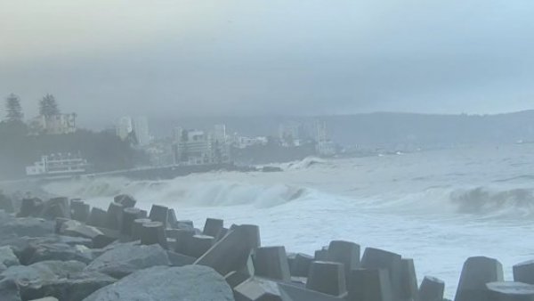 ¡Mucho cuidado! Siguen las marejadas en el litoral central
