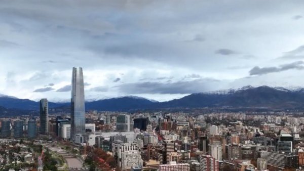 Lo que dejó el sistema frontal en retirada en la zona centro sur
