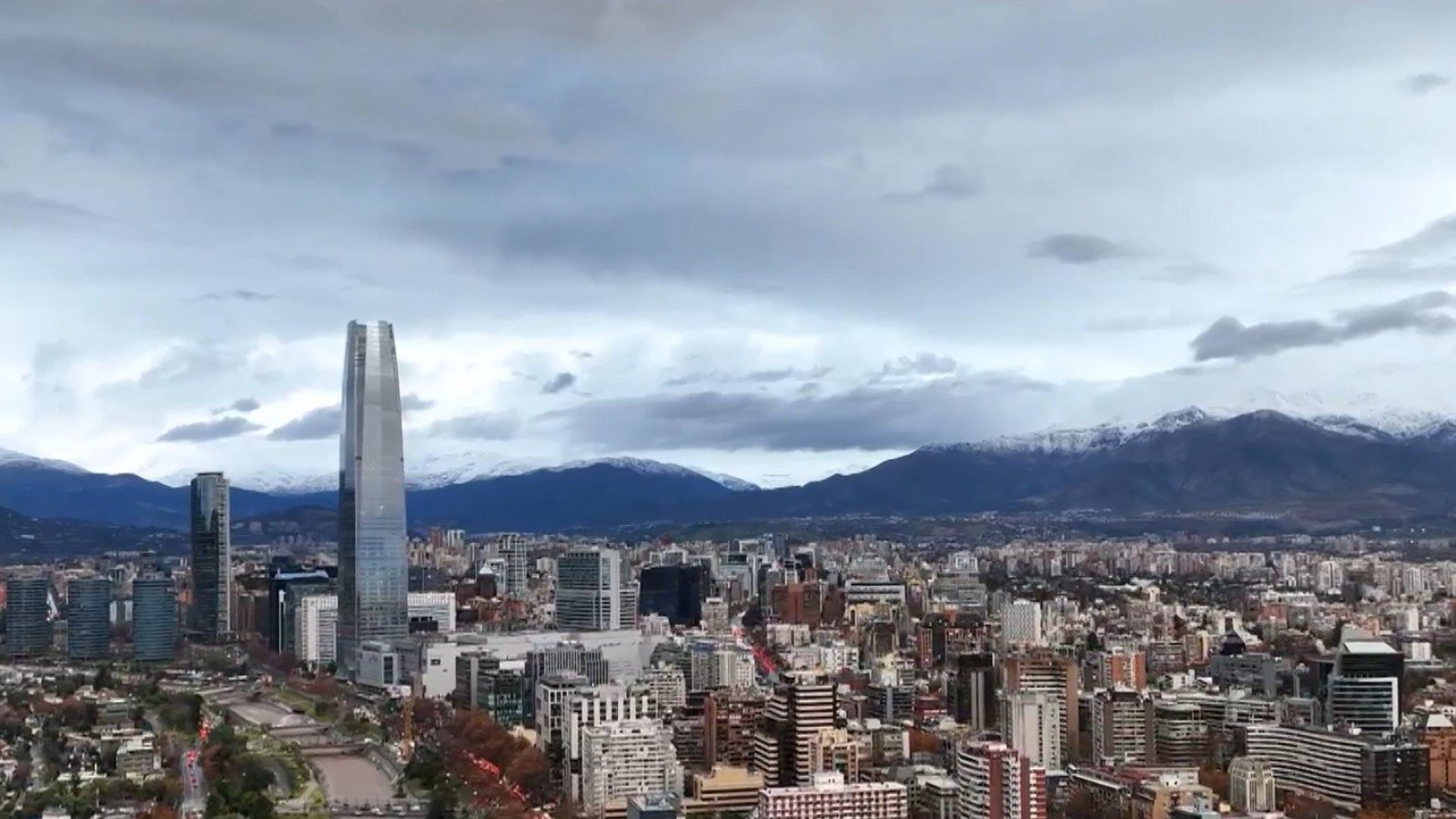 Lo que dejó el sistema frontal en retirada en la zona centro sur
