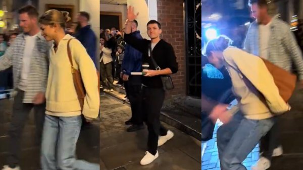 Critican fuertemente a Zendaya por video viral en el que escapa de fans: Tom Holland salió a saludar