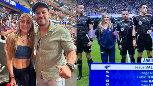 Simón Oliveros se encontró con la periodista de la polémica foto de la Copa América