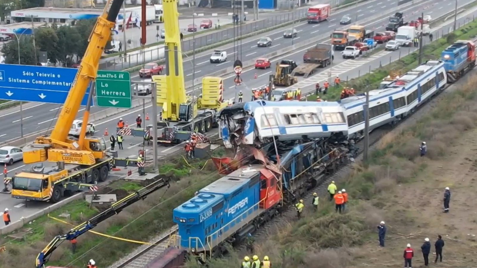 ¿Qué es lo que sabe de las causas del choque de trenes en San Bernardo?
