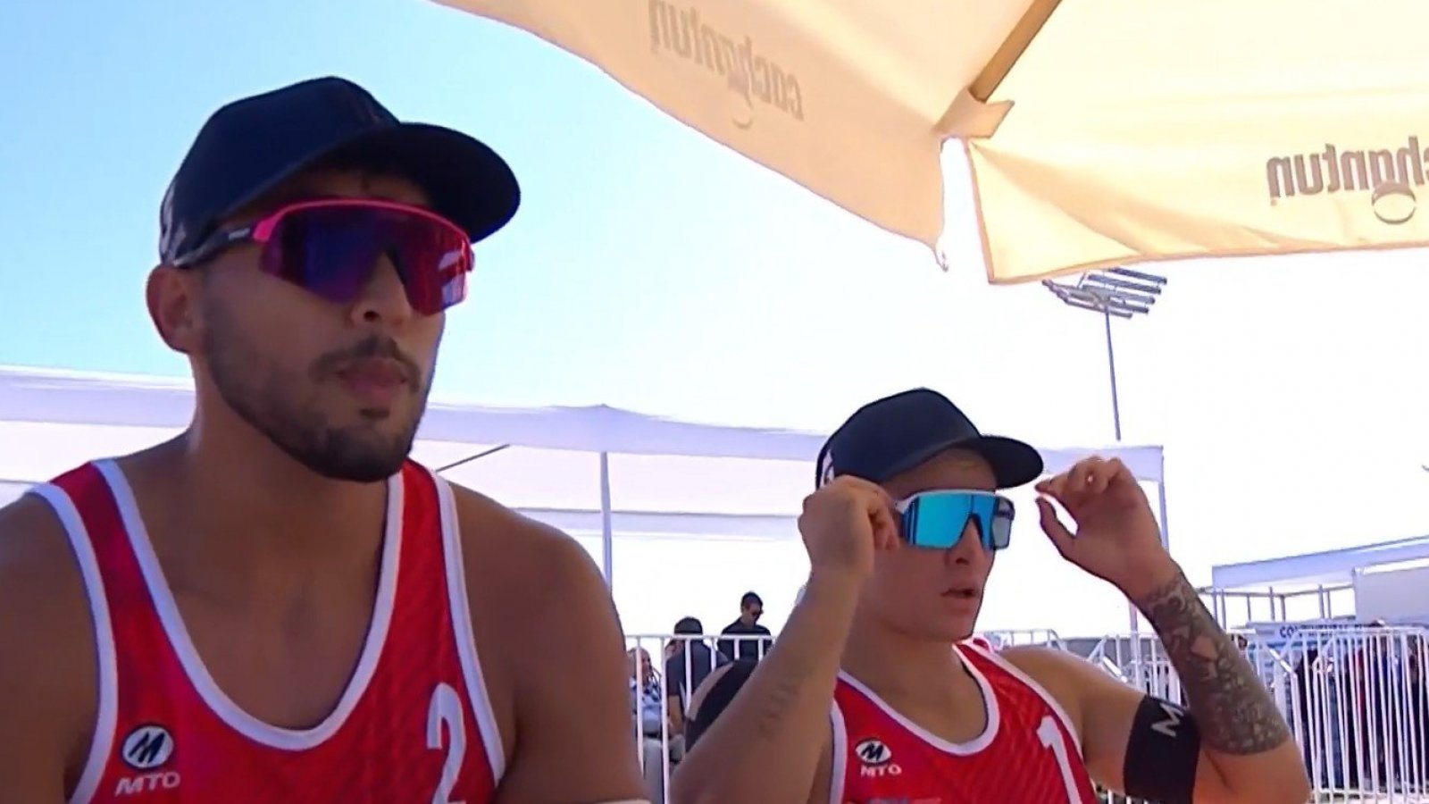 ¡La nueva generación del vóleibol playa! Revive la presentación de Noé Aravena y Vicente Droguett
