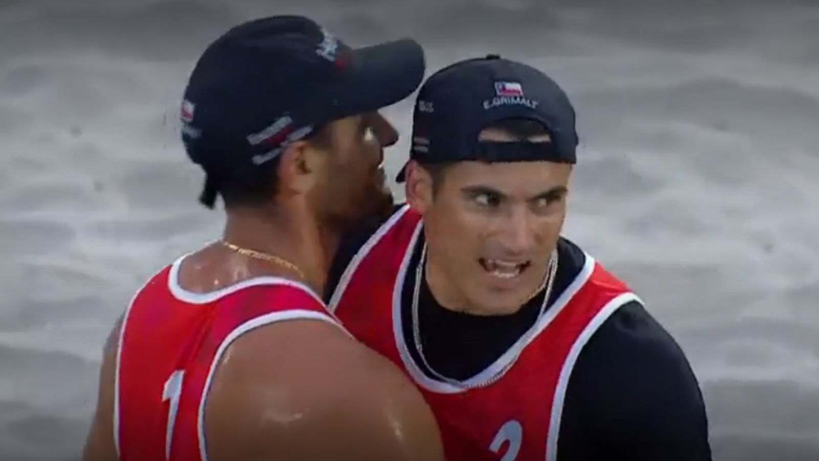 Revive el "golden set" de los primos Grimalt que le dio el cupo al Team Chile para París 2024
