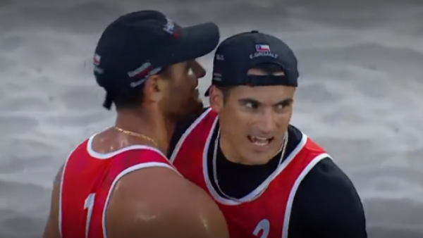 Revive el "golden set" de los primos Grimalt que le dio el cupo al Team Chile para París 2024
