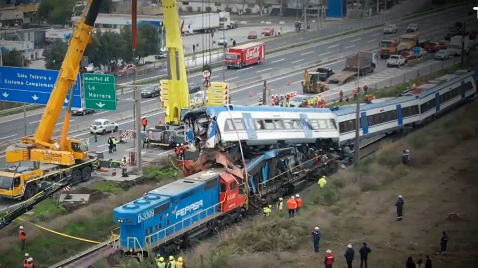 Revisamos los nuevos antecedentes del choque de trenes en San Bernardo
