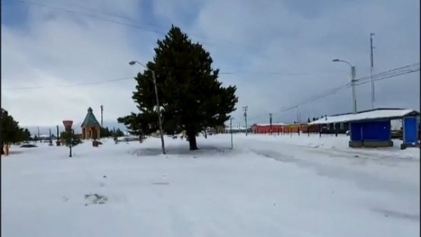 "¡Se congelaron hasta los pensamientos!": Así amaneció Balmaceda luego de los -21,9°
