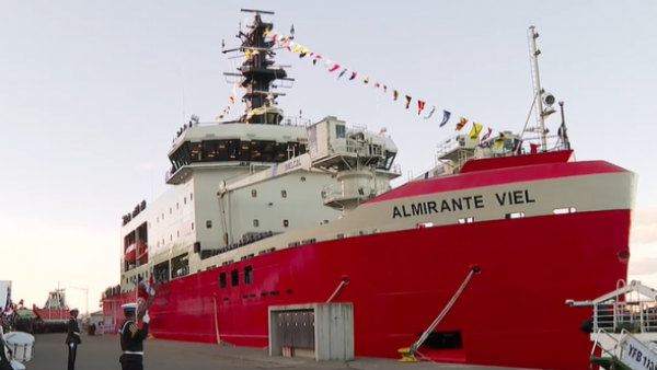 Buque Almirante Viel: así es el primer rompehielos construido en Sudamérica
