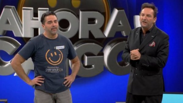 ¡Hasta las lágrimas! La emoción de Pancho López al felicitar a las fundaciones participantes de "Ahora Caigo"
