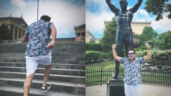 Daniel Fuenzalida a lo Rocky Balboa: "Los sueños se cumplen"
