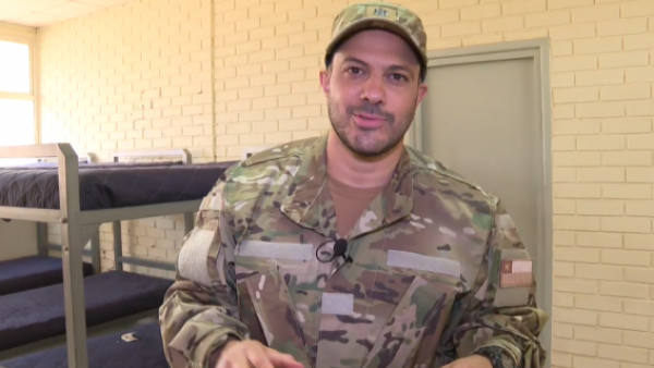 Nuestro Simón Oliveros vivió un día como comando del Ejército
