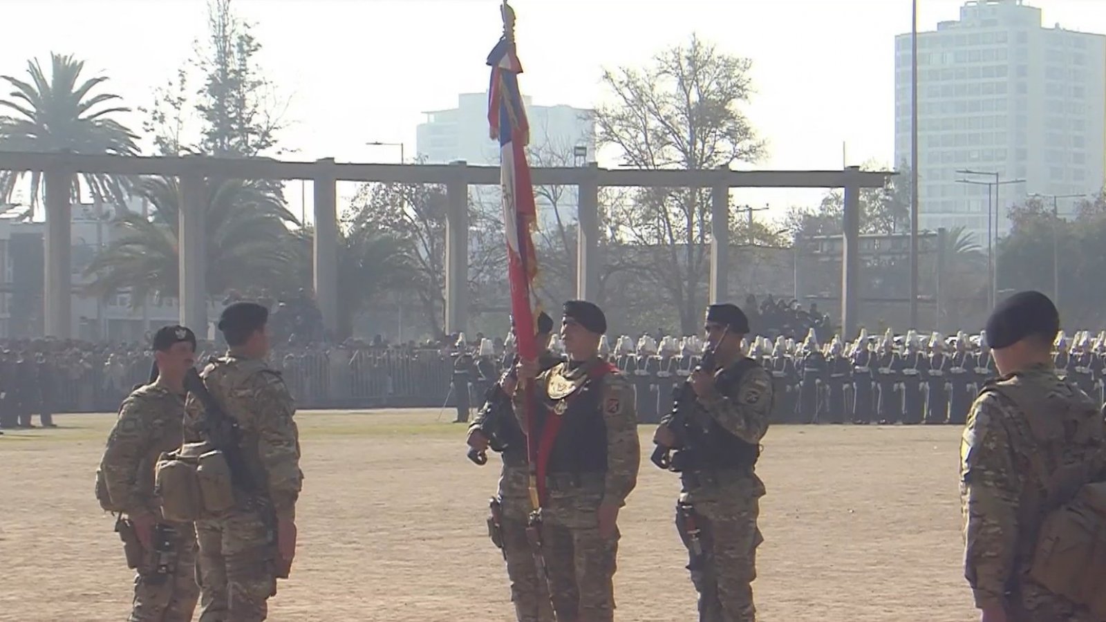 Así se escuchó el emocionante juramento a la bandera de los soldados del Ejército
