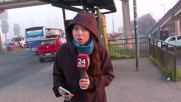¡Abrígate Montse! Así viven la ola polar en Talcahuano
