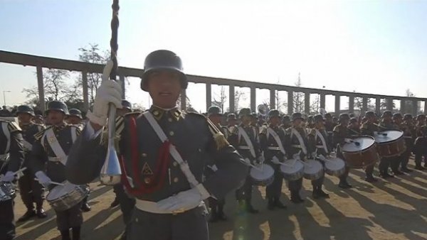 Ceremonia de Juramento a la Bandera: Así fue entonado el Himno Nacional de Chile
