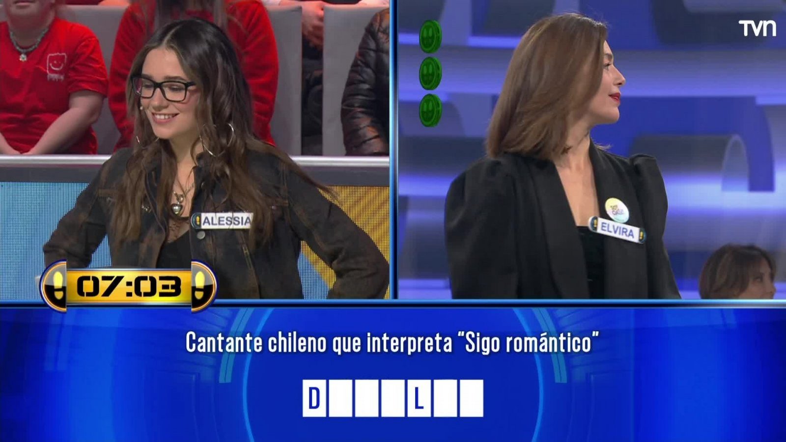 Alessia cayó con nombre de cantante
