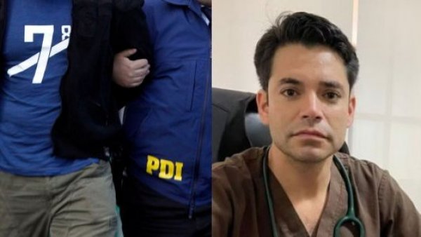 Detienen a presunto autor de homicidio de médico que intentó quemar Cesfam