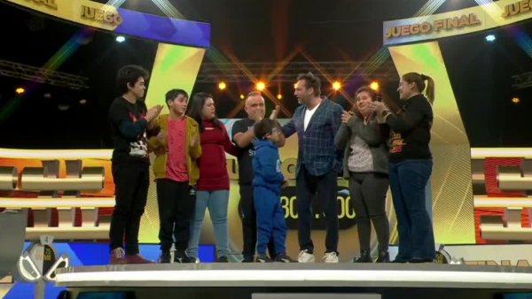 Alexis ganó $3.300.00 en el juego final de ¡Ahora Caigo!
