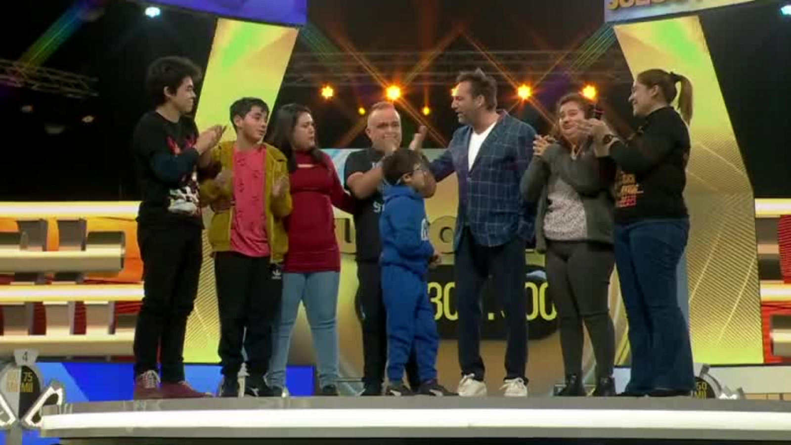 Alexis ganó $3.300.00 en el juego final de ¡Ahora Caigo!
