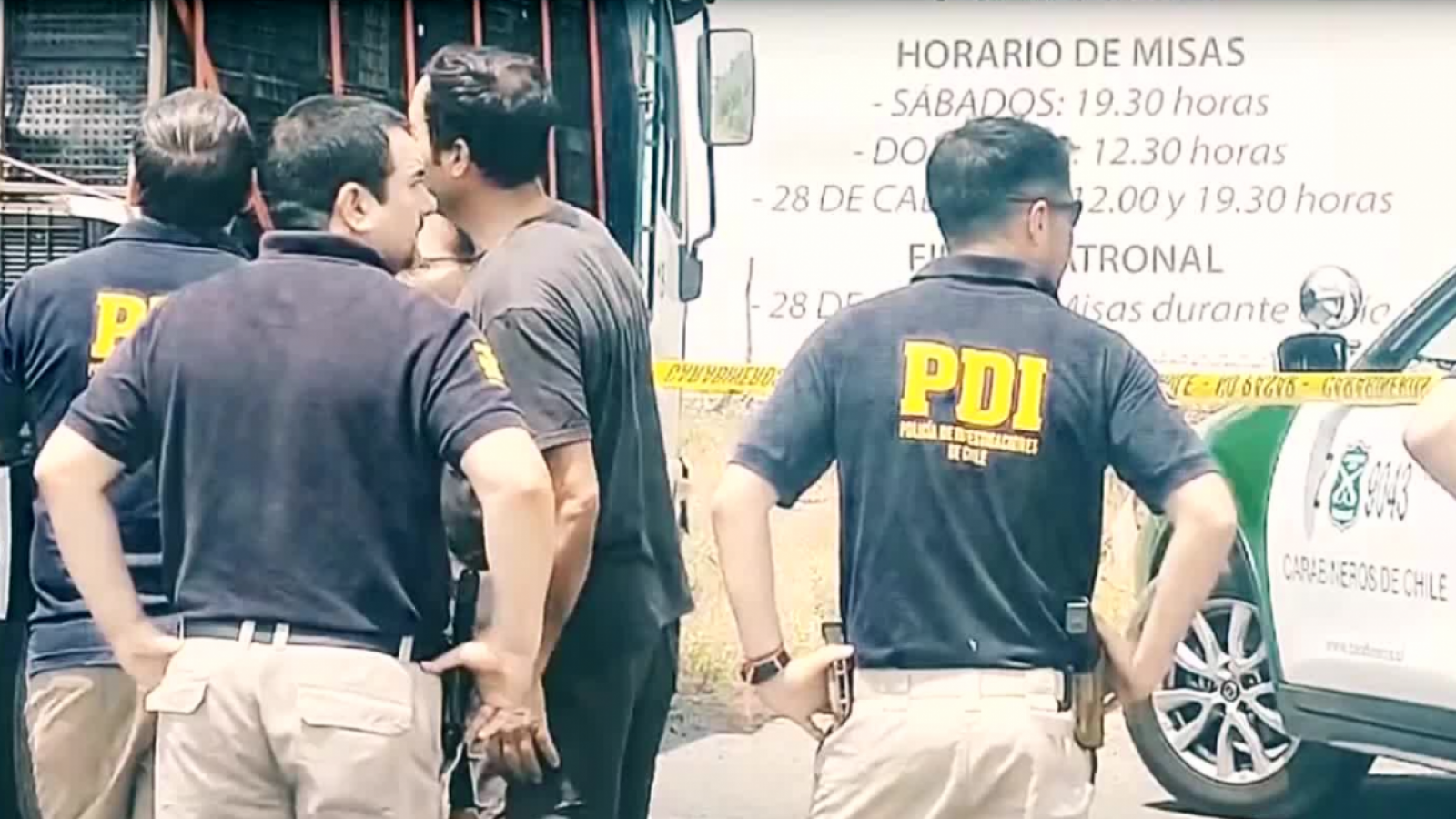 La Fiscalía Ecoh vincula los delitos de las casas del terror con los asesinatos de dos agricultores en Malloa
