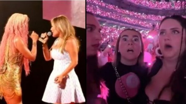 "Para los libros de Historia": Así fue la sorpresiva reaparición de Amaia Montero en el concierto de Karol G