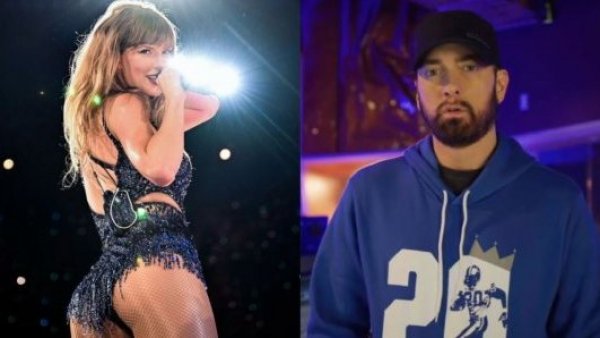 Eminem "termina con el reinado" de Taylor Swift tras ser número 1 en las listas Billboard
