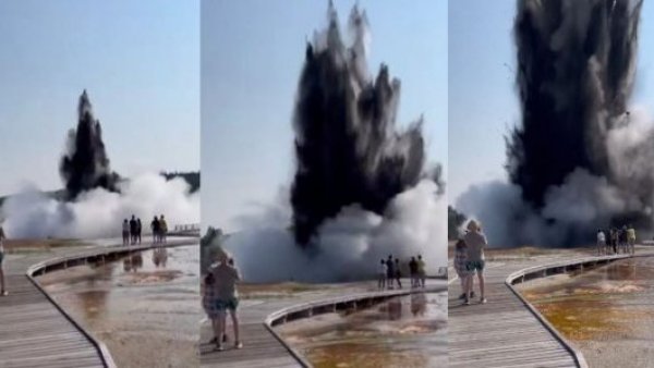 Fuerte explosión en parque de Estados Unidos obliga cierre de área turística