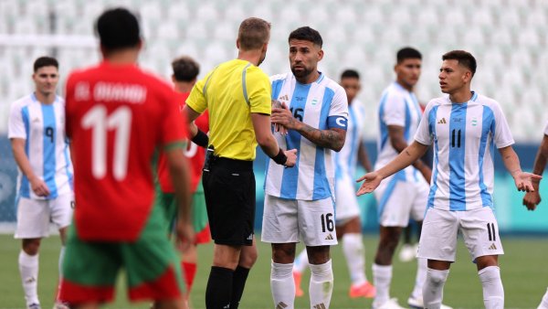 Con escándalo termina partido entre Argentina y Marruecos en París 2024