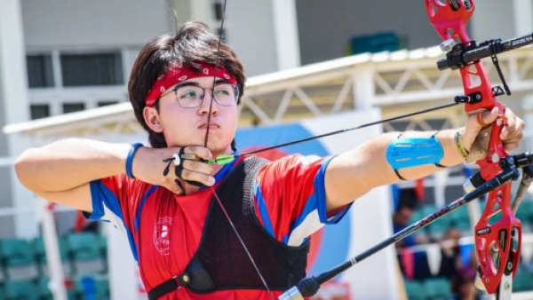 Andrés Gallardo quedó 57 en tiro con arco en debut de los chilenos en París 2024